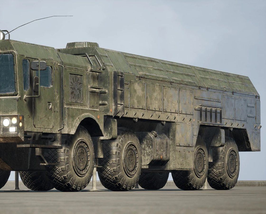 Military Vehicles virtual production standing set — angle 19 on the L.A. & ABQ Castle Studios stage
