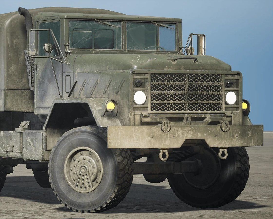 Military Vehicles virtual production standing set — angle 20 on the L.A. & ABQ Castle Studios stage