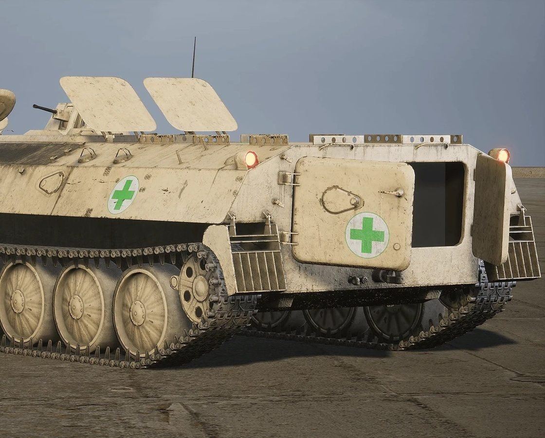 Military Vehicles virtual production standing set — angle 26 on the L.A. & ABQ Castle Studios stage