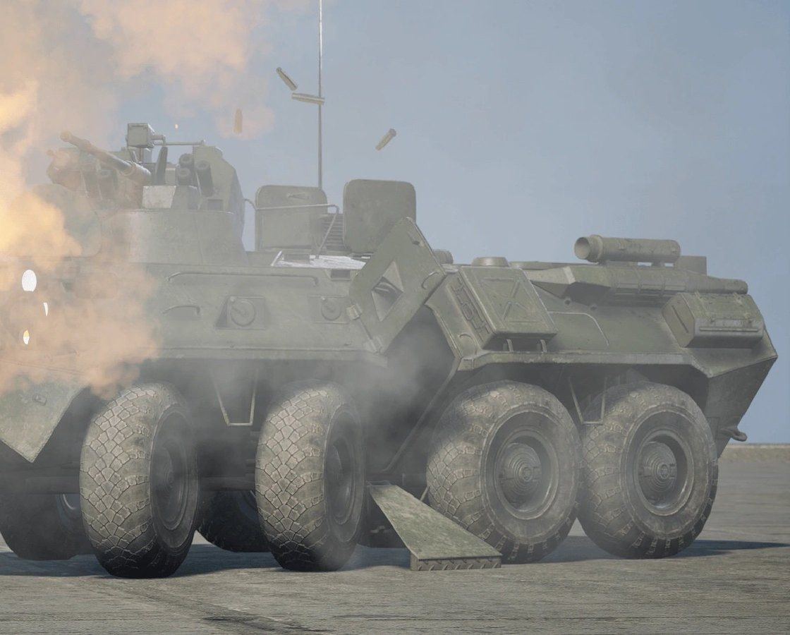 Military Vehicles virtual production standing set — angle 40 on the L.A. & ABQ Castle Studios stage