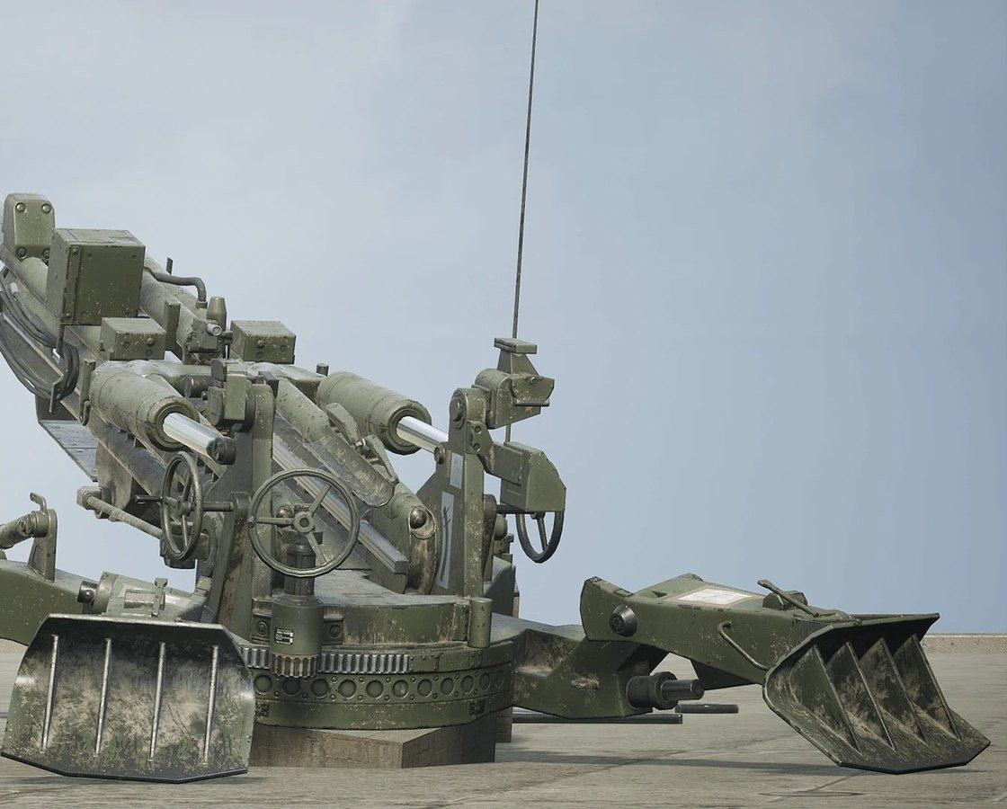 Military Vehicles virtual production standing set — angle 51 on the L.A. & ABQ Castle Studios stage