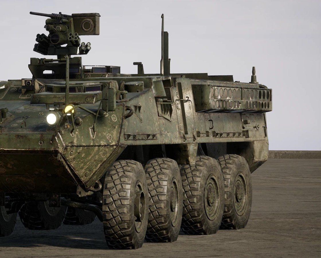 Military Vehicles virtual production standing set — angle 68 on the L.A. & ABQ Castle Studios stage