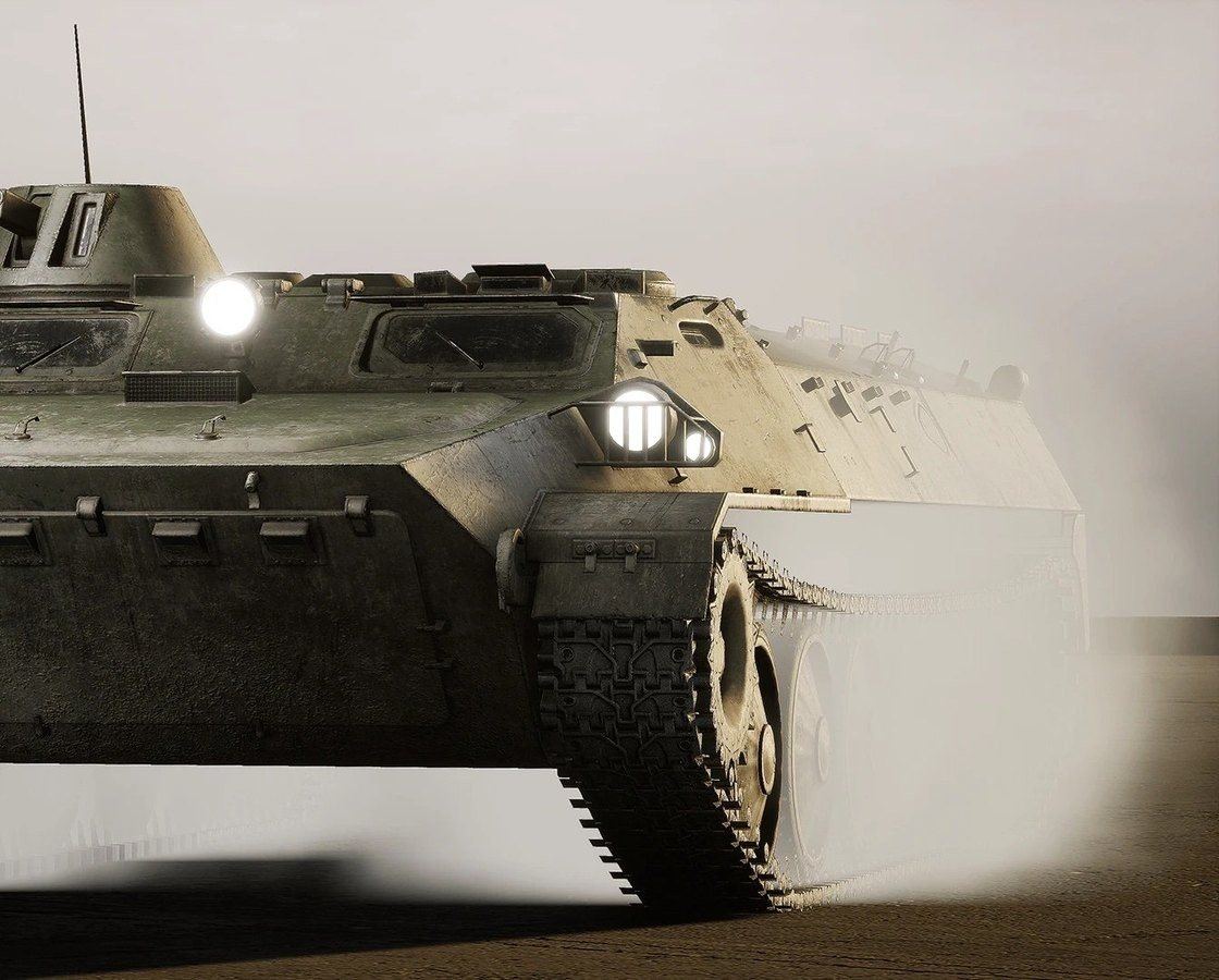 Military Vehicles virtual production standing set — angle 77 on the L.A. & ABQ Castle Studios stage