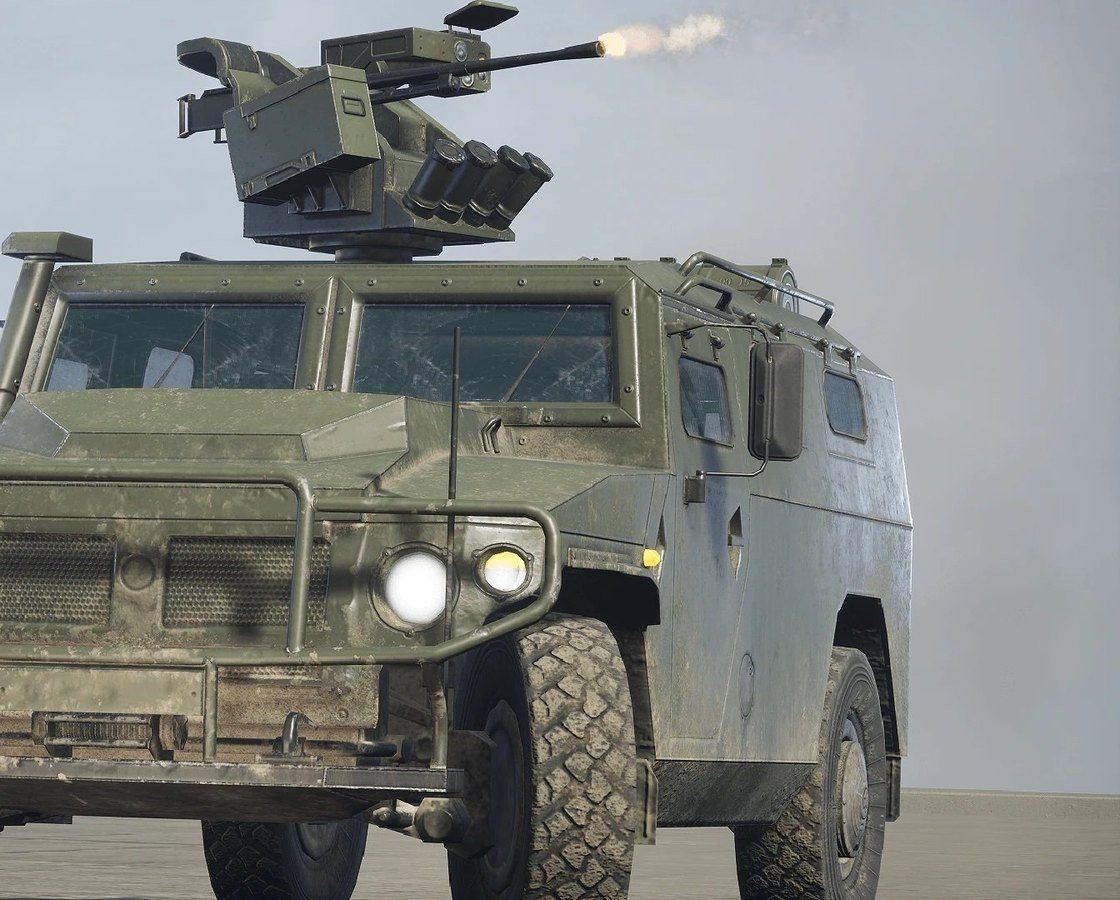 Military Vehicles virtual production standing set — angle 97 on the L.A. & ABQ Castle Studios stage