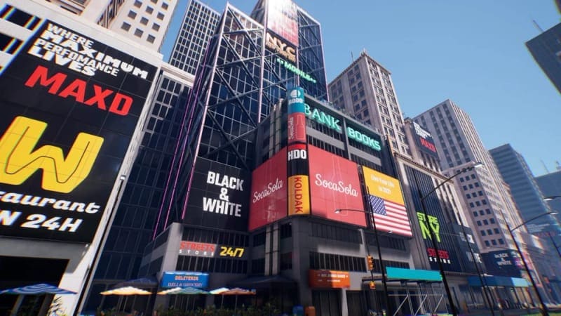 New York City virtual production standing set — angle 2 on the L.A. & ABQ Castle Studios stage