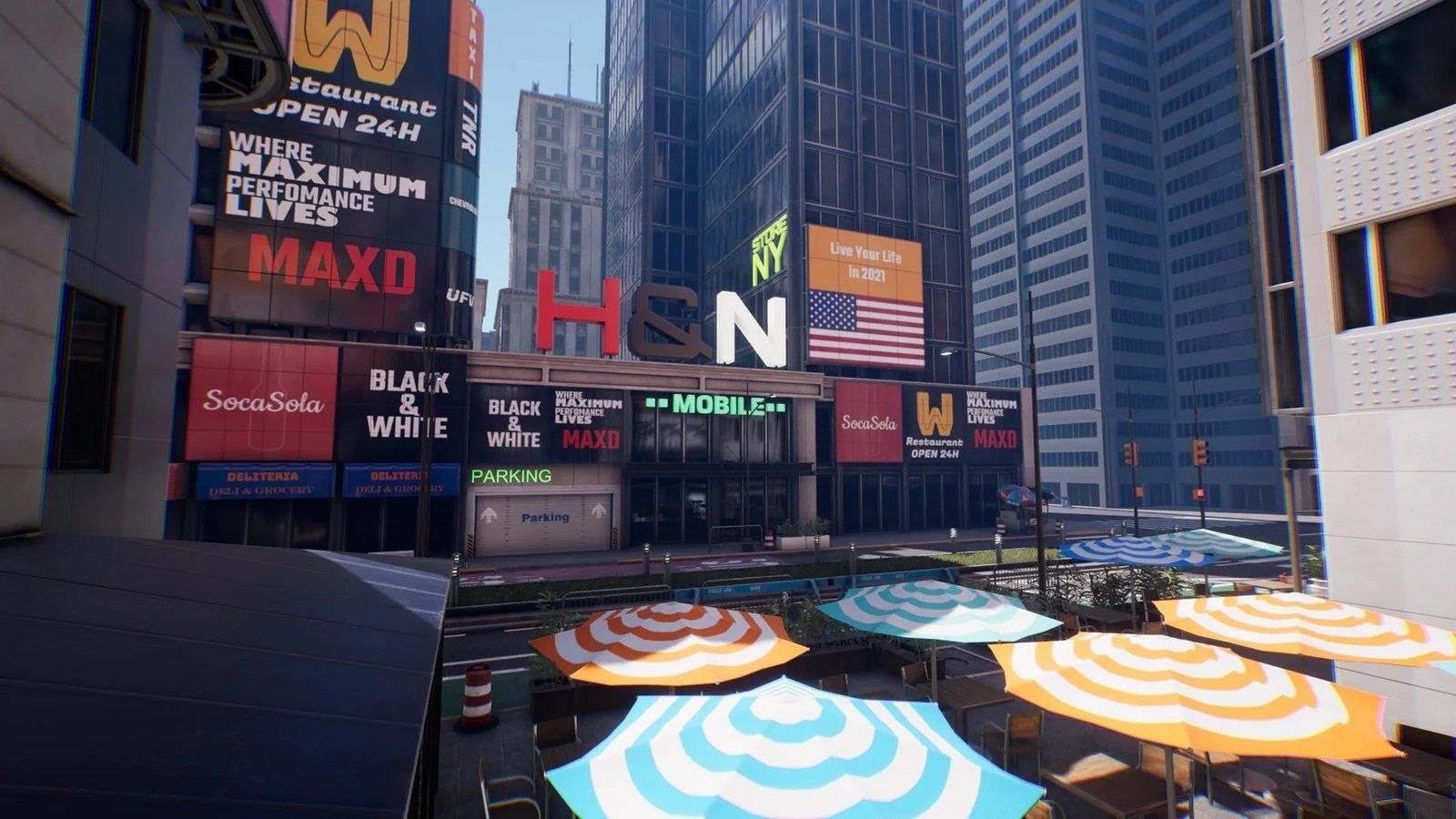 New York City virtual production standing set — angle 13 on the L.A. & ABQ Castle Studios stage