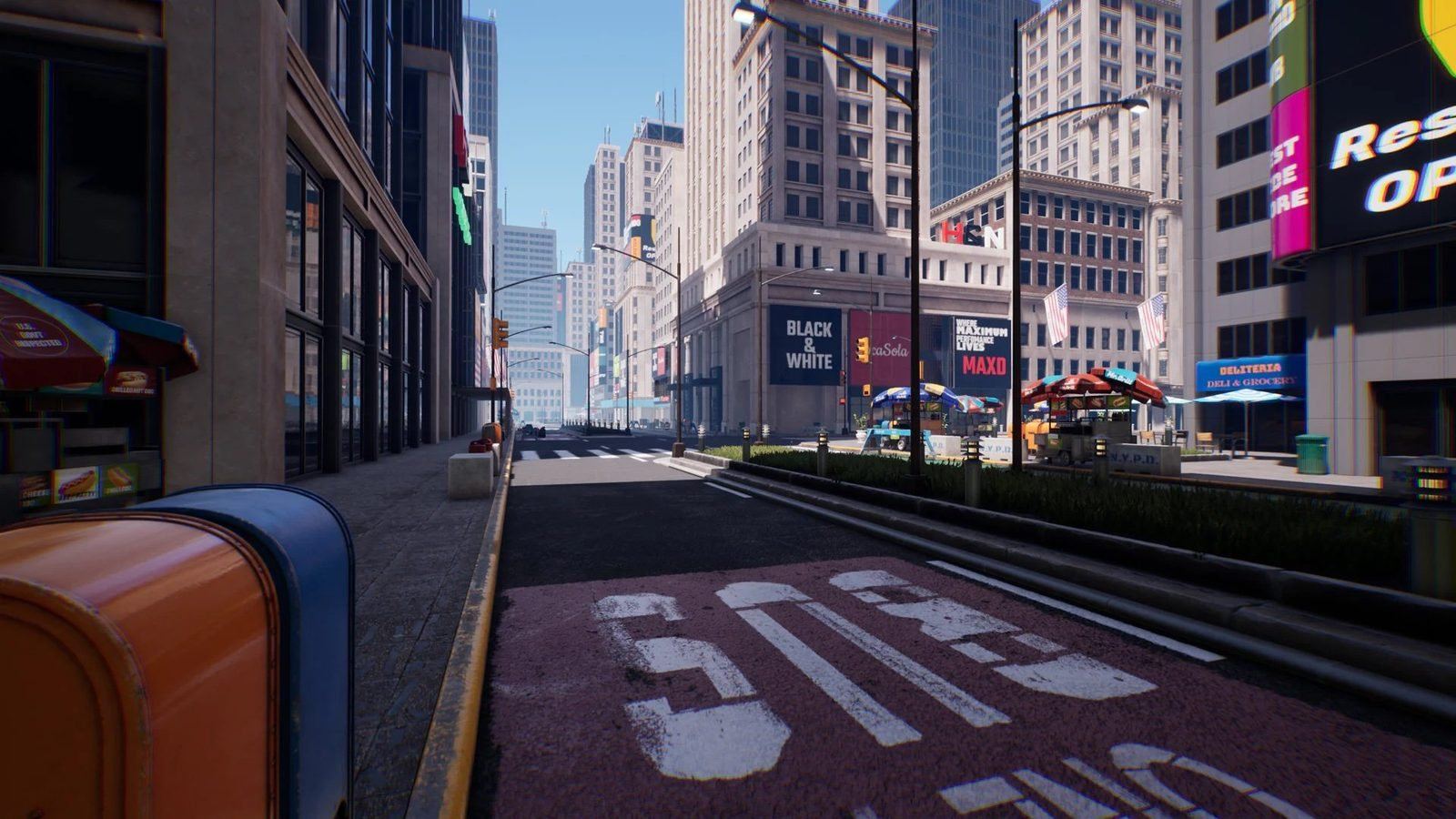 New York City virtual production standing set — angle 15 on the L.A. & ABQ Castle Studios stage