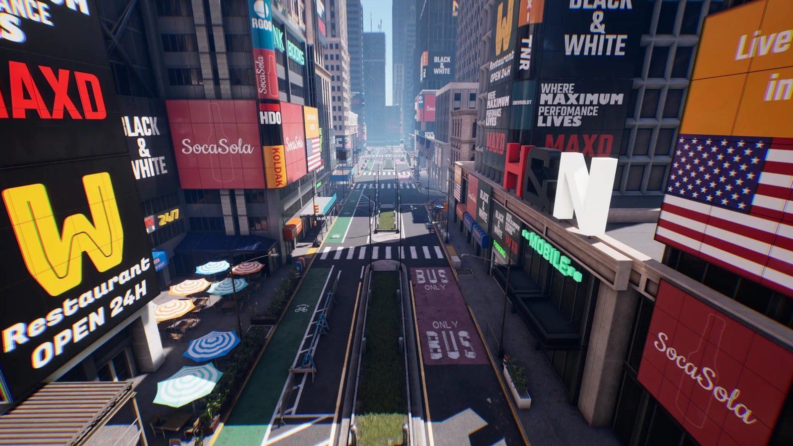 New York City virtual production standing set — angle 16 on the L.A. & ABQ Castle Studios stage