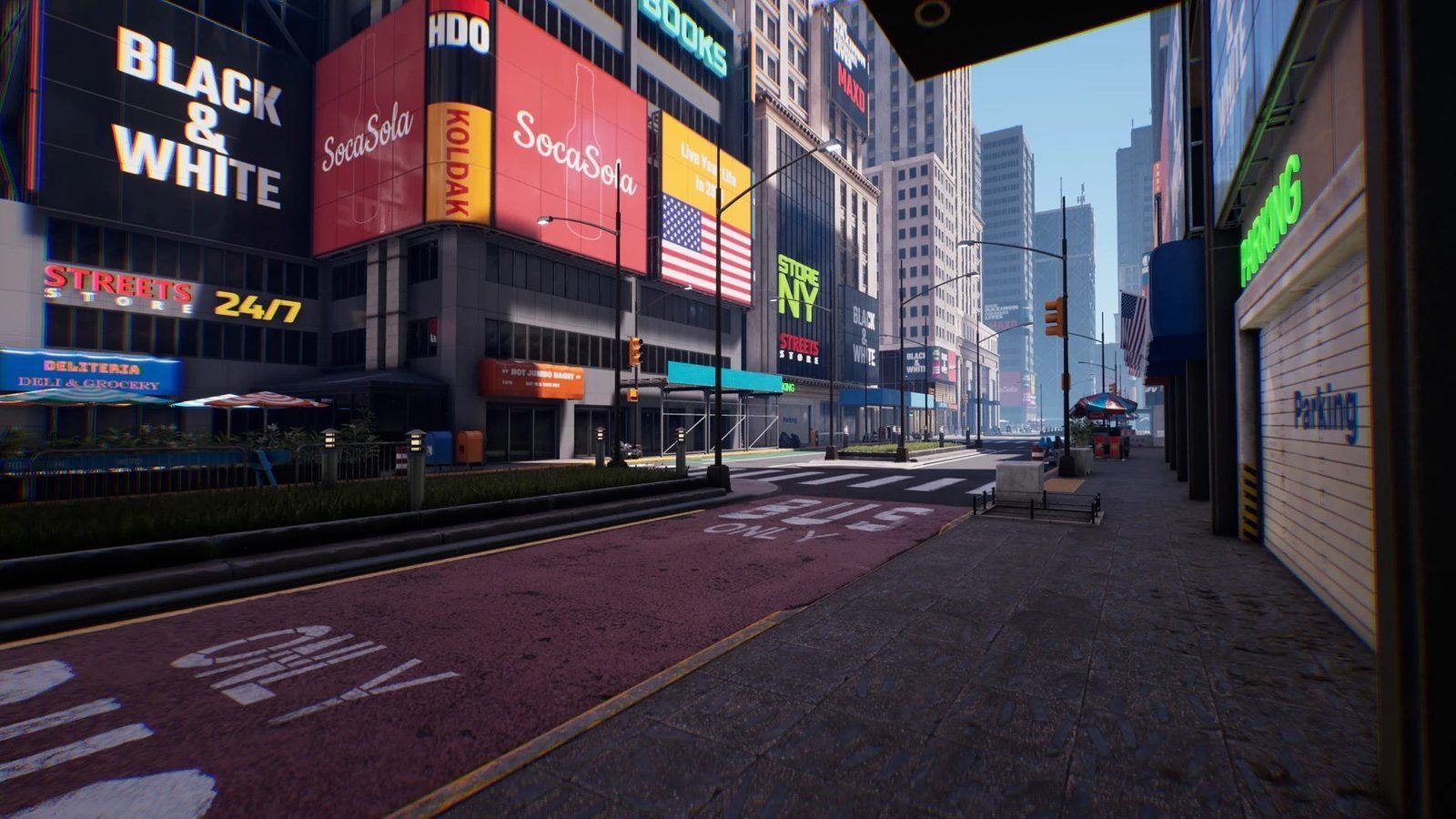 New York City virtual production standing set — angle 17 on the L.A. & ABQ Castle Studios stage