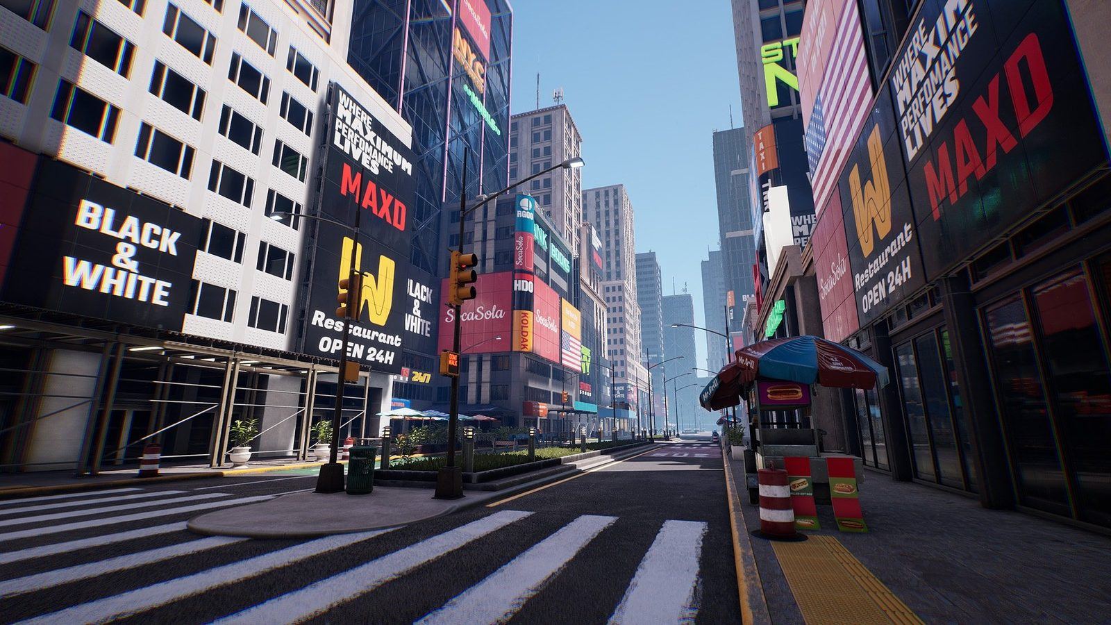 New York City virtual production standing set — angle 3 on the L.A. & ABQ Castle Studios stage