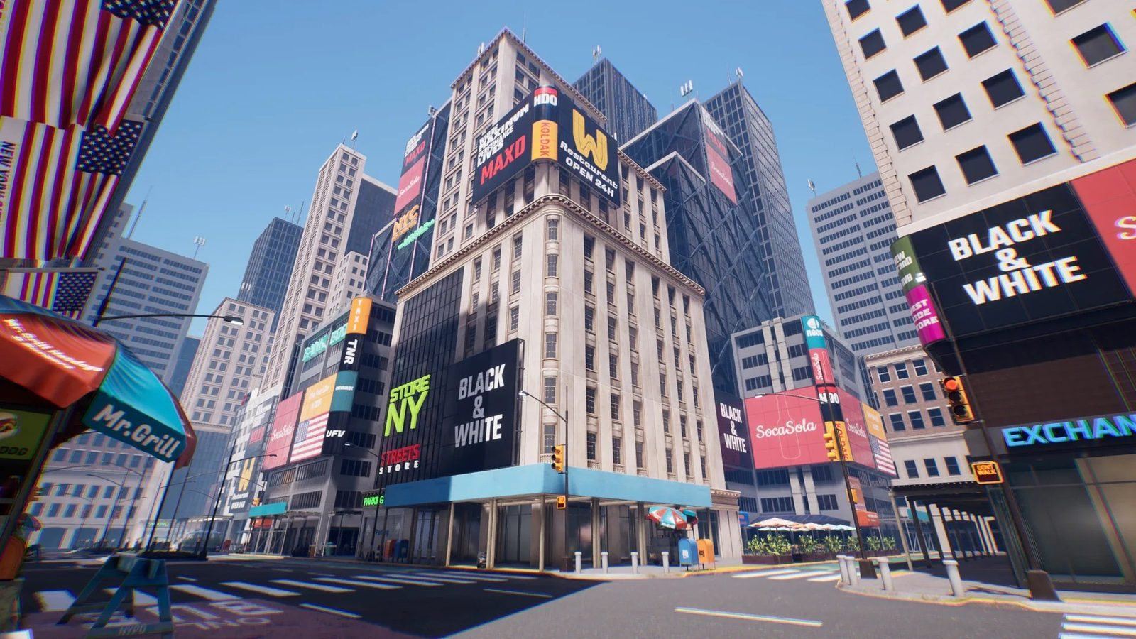 New York City virtual production standing set — angle 21 on the L.A. & ABQ Castle Studios stage