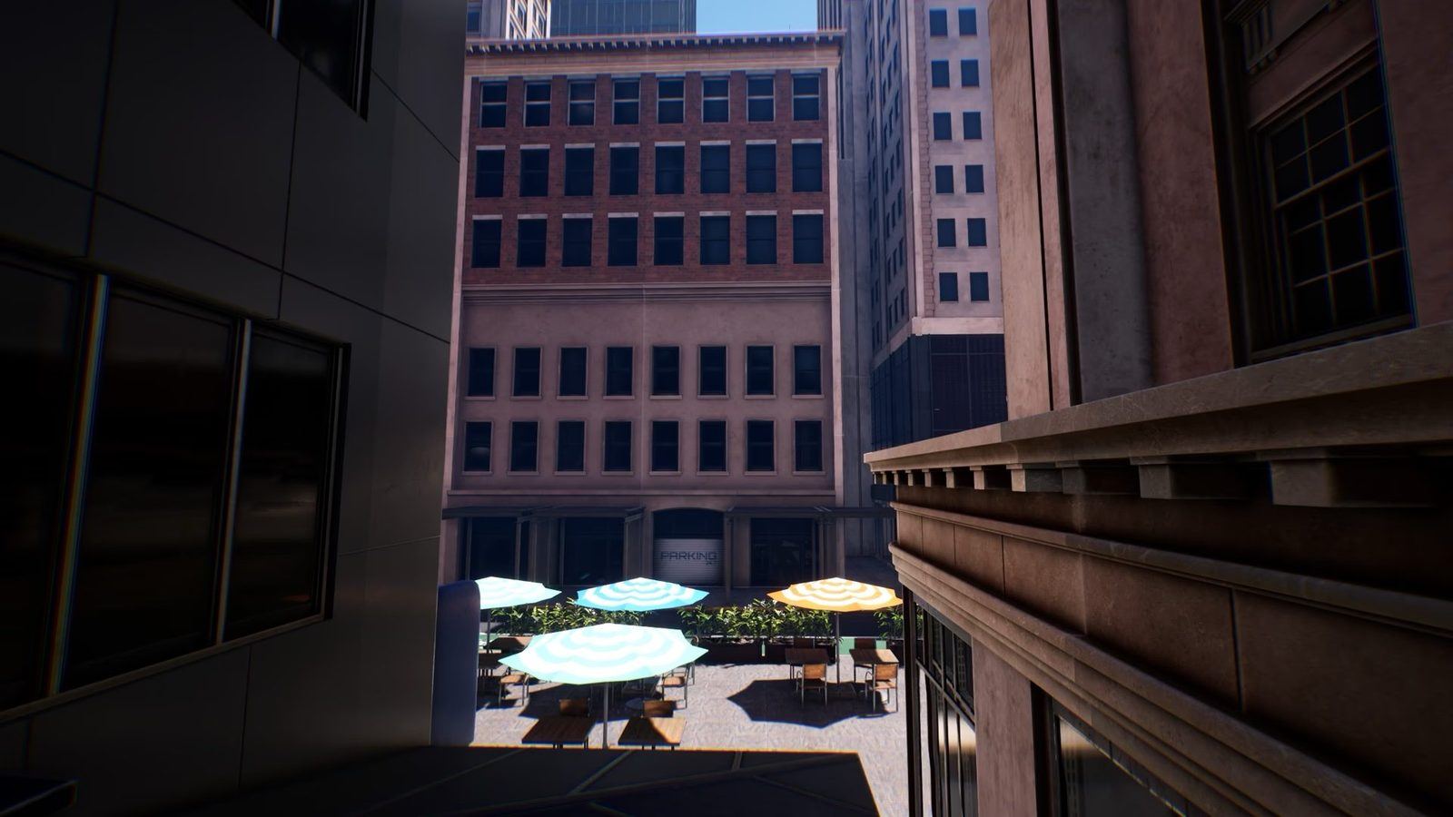 New York City virtual production standing set — angle 6 on the L.A. & ABQ Castle Studios stage