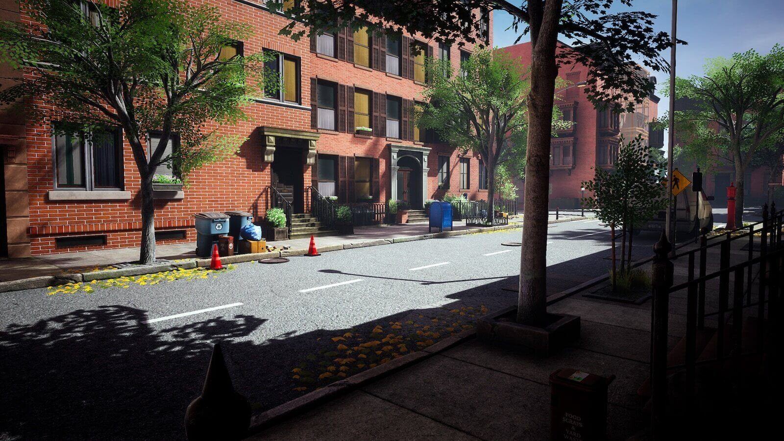 New York Street virtual production standing set — angle 6 on the L.A. & ABQ Castle Studios stage