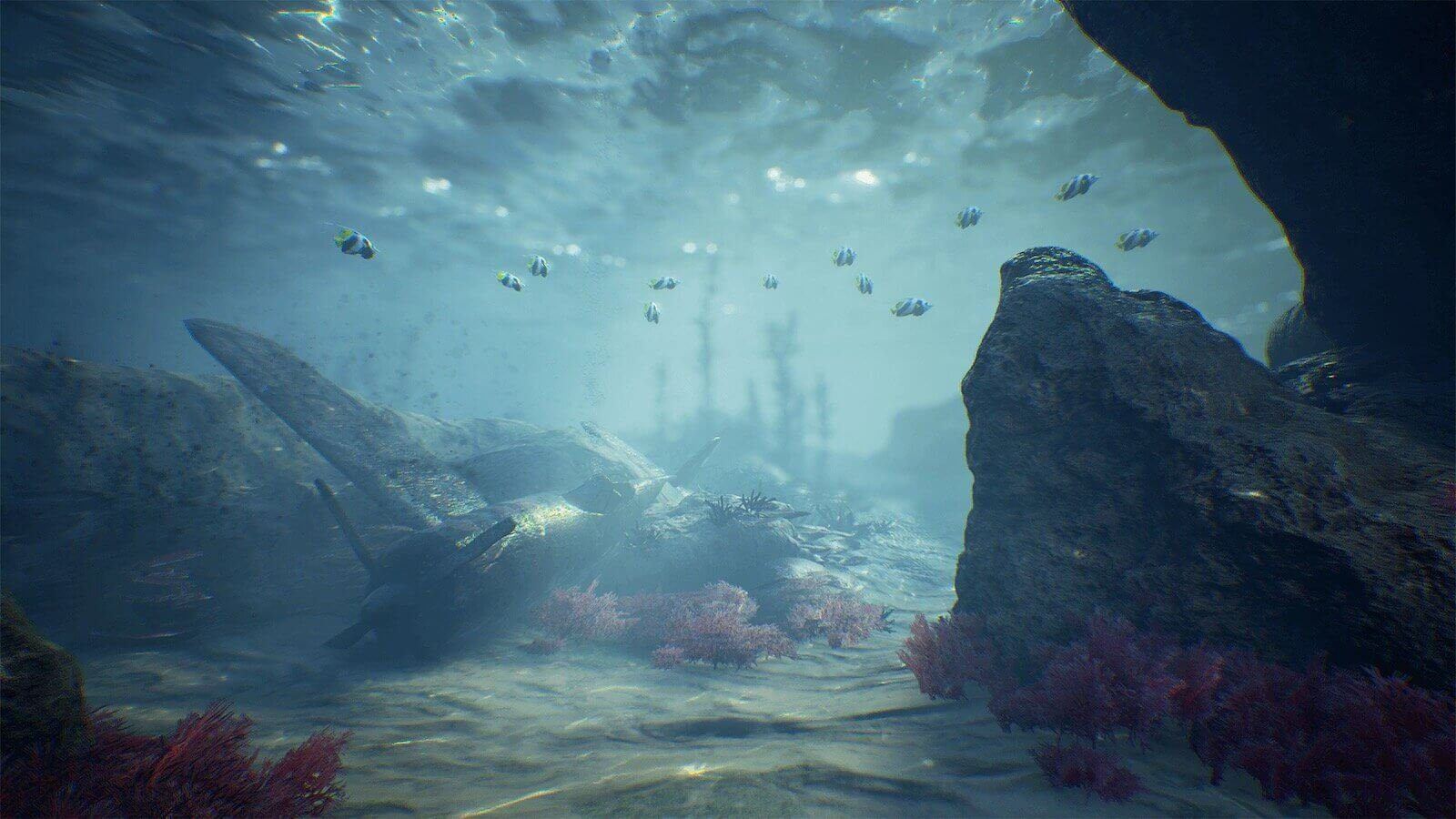 Ocean Floor virtual production standing set — angle 7 on the L.A. & ABQ Castle Studios stage