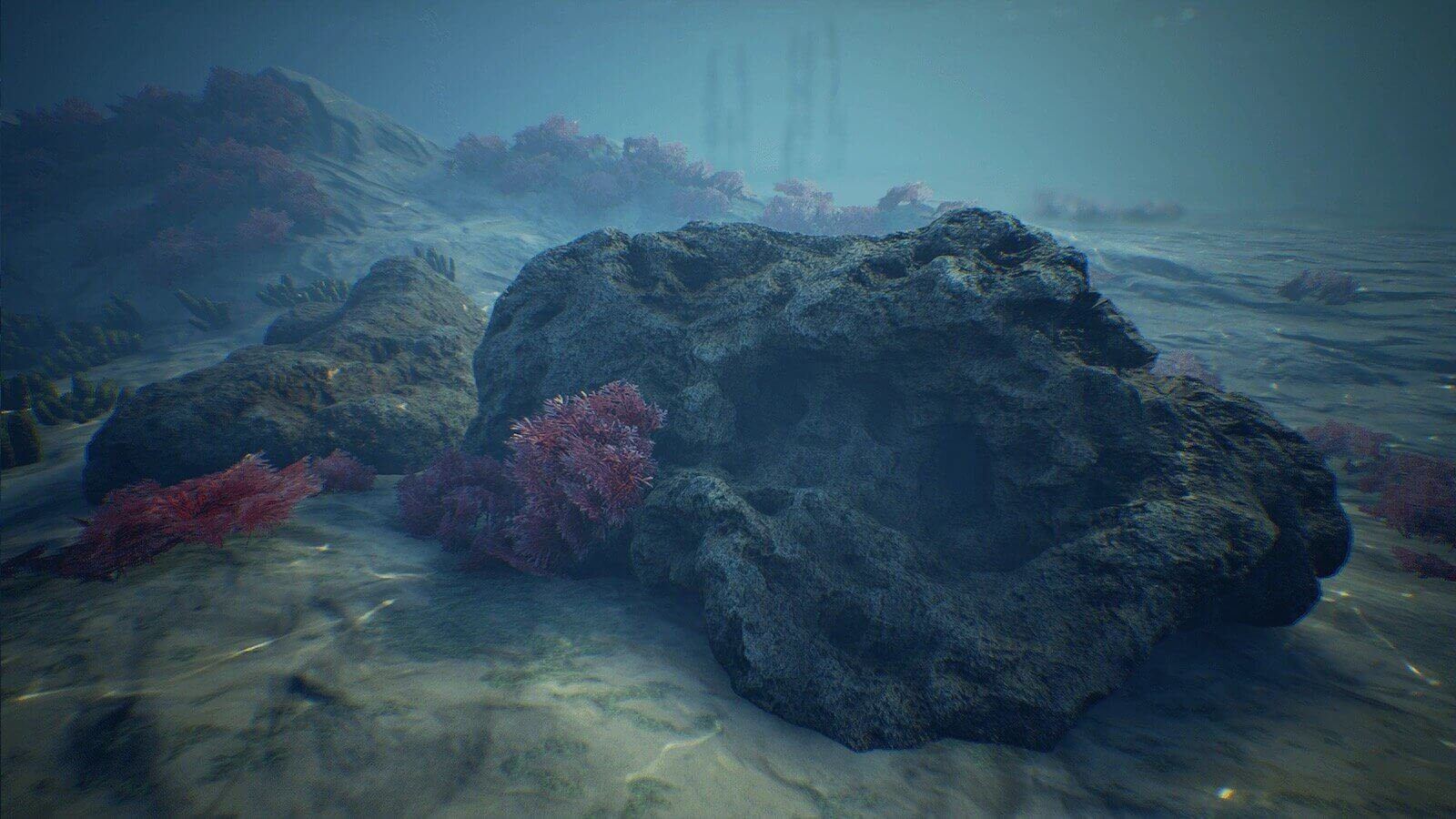 Ocean Floor virtual production standing set — angle 8 on the L.A. & ABQ Castle Studios stage