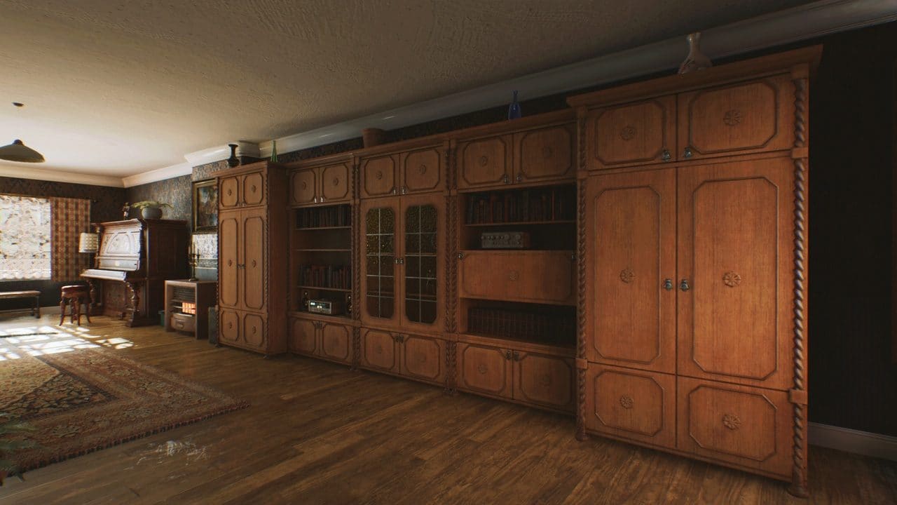 Old Brick House virtual production standing set — angle 8 on the L.A. & ABQ Castle Studios stage