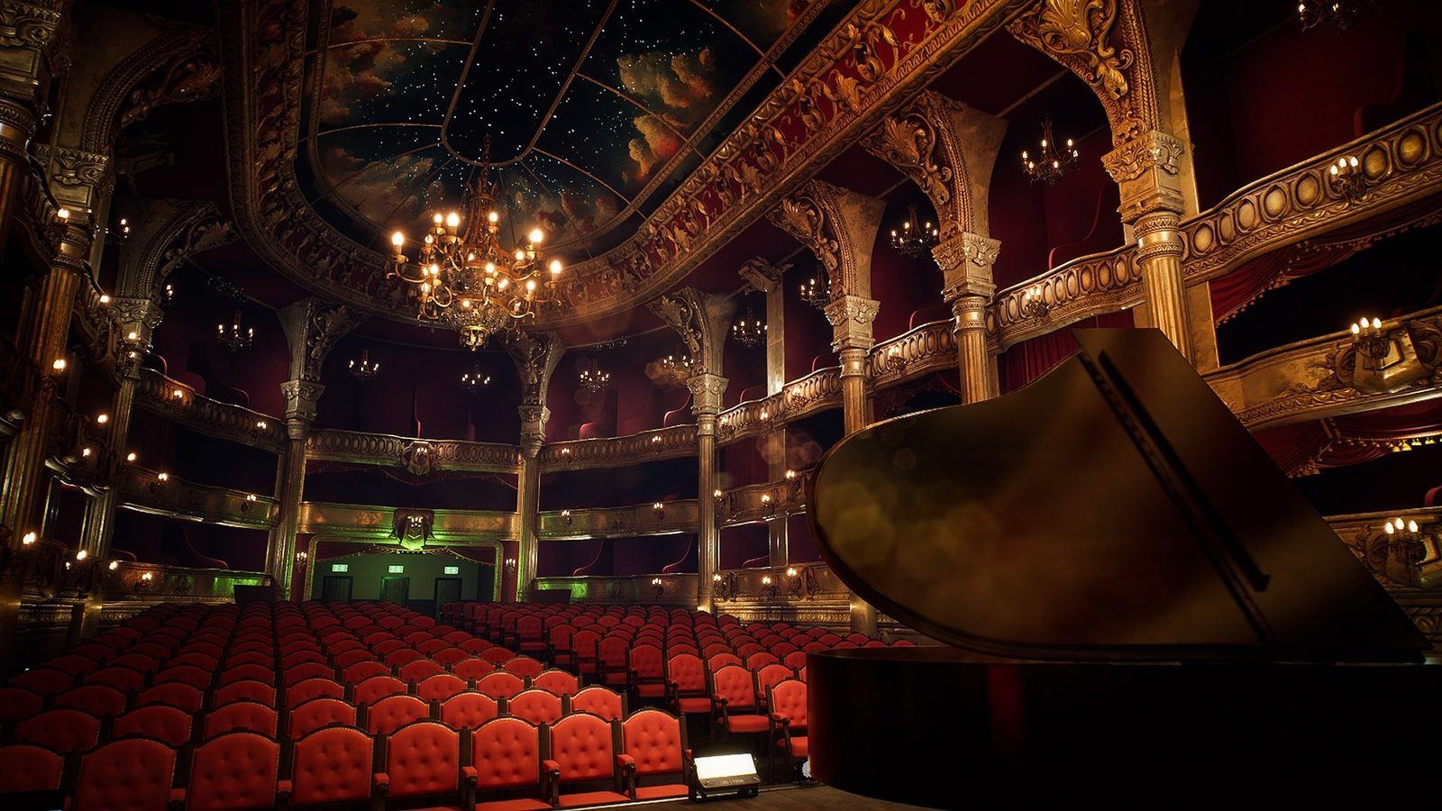 Opera House virtual production standing set — angle 7 on the L.A. & ABQ Castle Studios stage