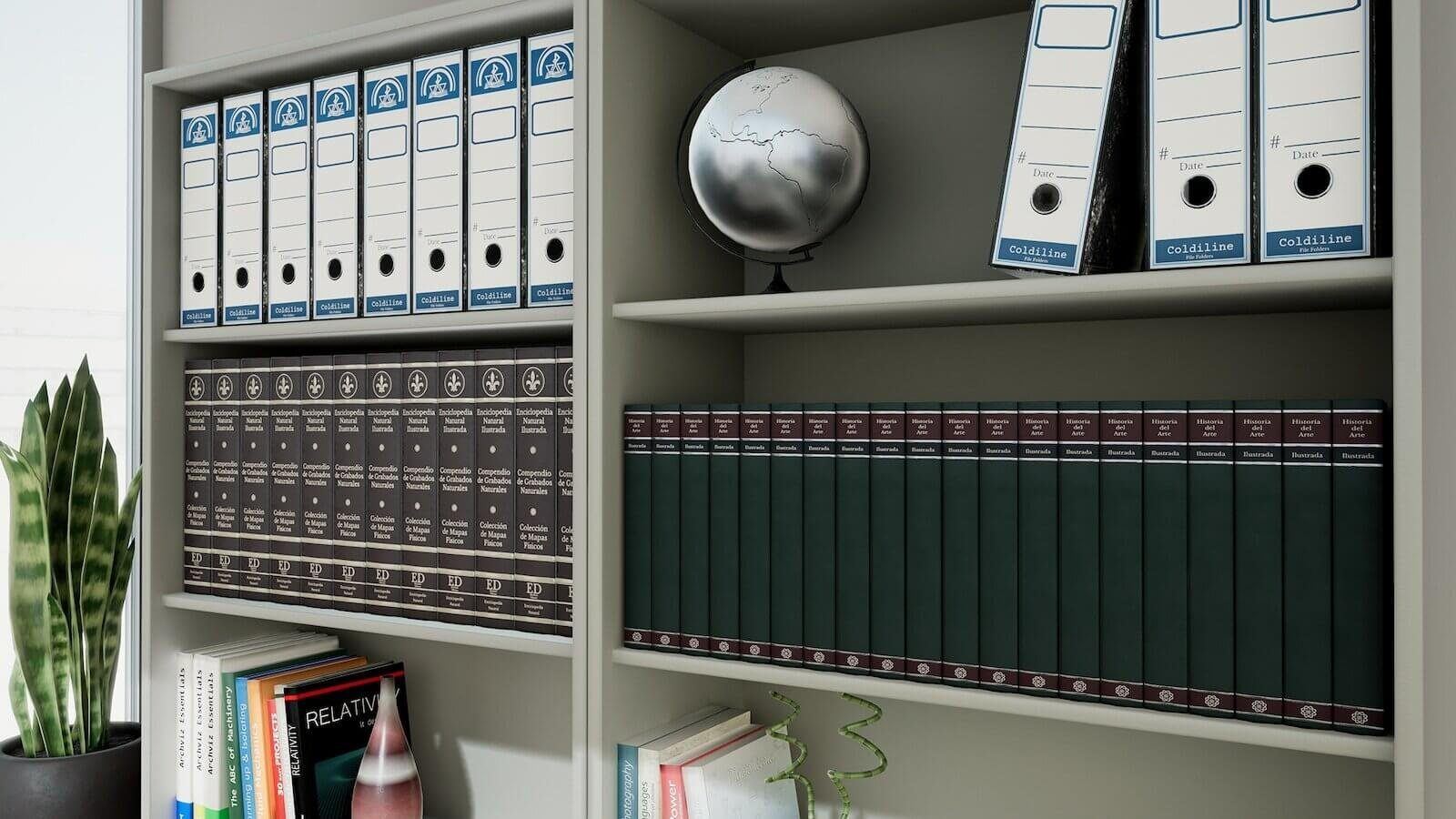 Single Room Office virtual production standing set — angle 3 on the L.A. & ABQ Castle Studios stage