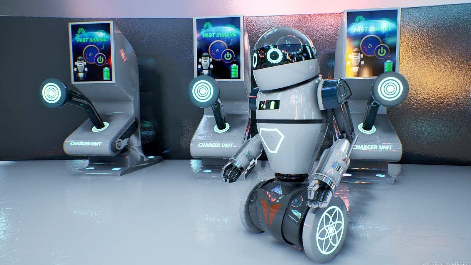 Spaceport virtual production standing set — angle 3 on the L.A. & ABQ Castle Studios stage