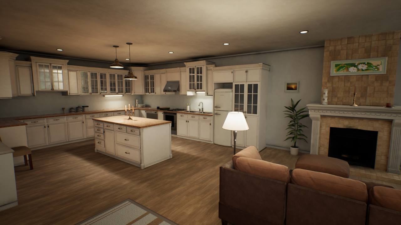 Suburban Street virtual production standing set — angle 7 on the L.A. & ABQ Castle Studios stage