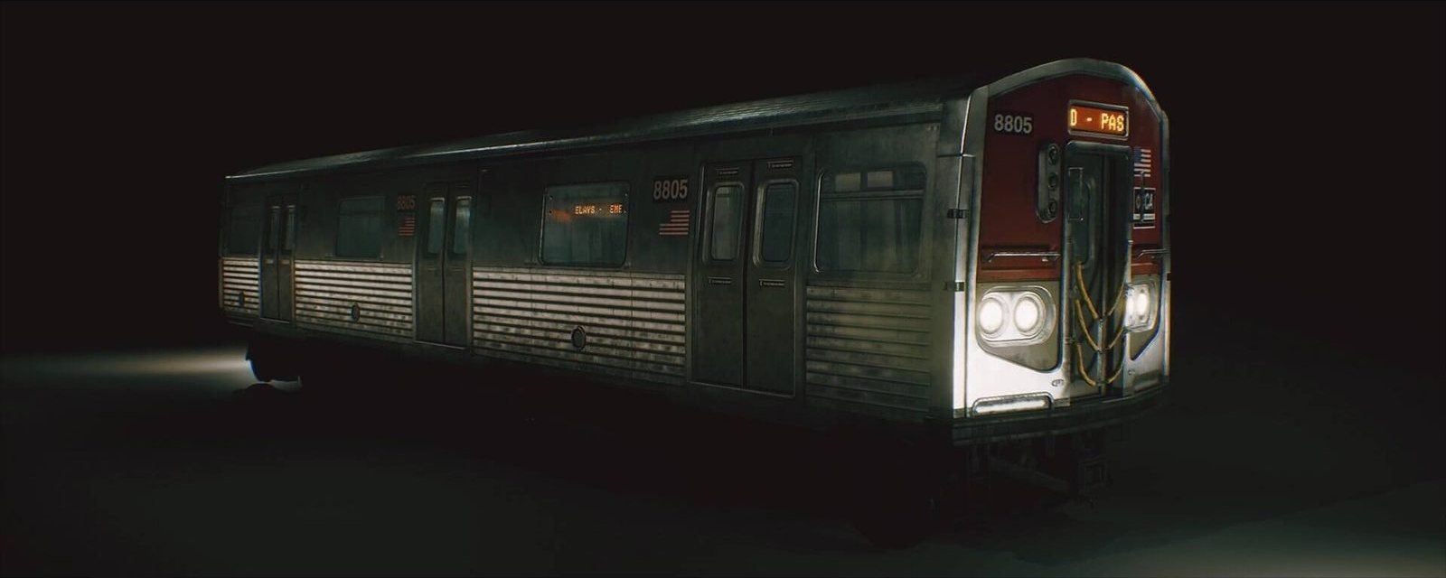 Subway Train virtual production standing set — angle 11 on the L.A. & ABQ Castle Studios stage