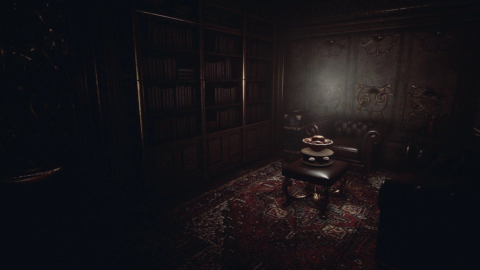 Victorian Mansion virtual production standing set — angle 12 on the L.A. & ABQ Castle Studios stage