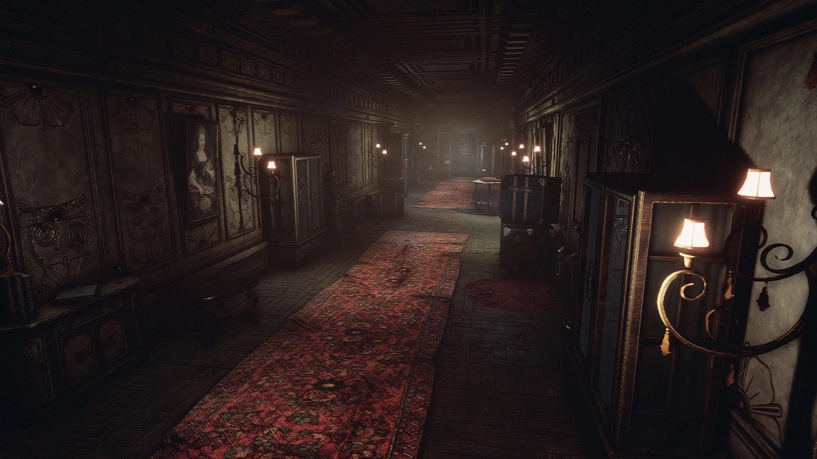 Victorian Mansion virtual production standing set — angle 5 on the L.A. & ABQ Castle Studios stage