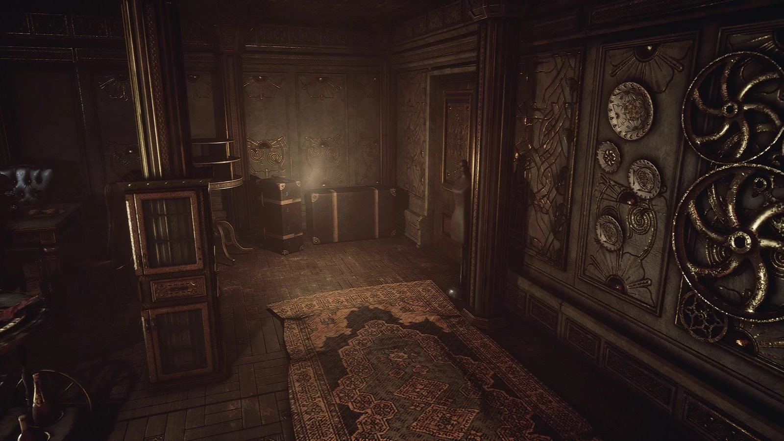 Victorian Mansion virtual production standing set — angle 10 on the L.A. & ABQ Castle Studios stage