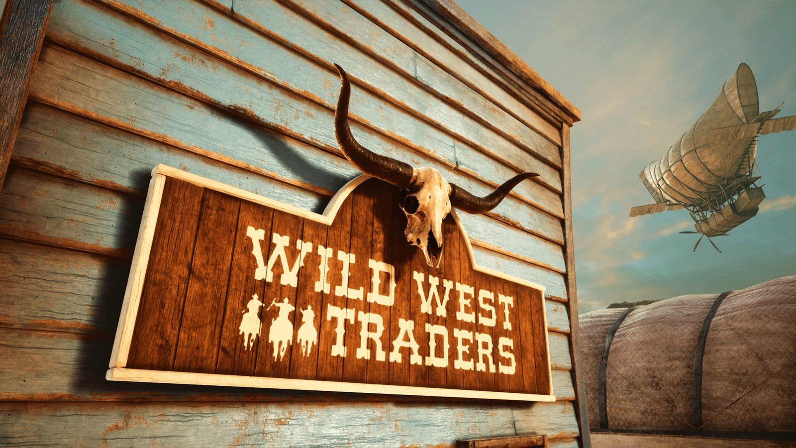 Western Sky virtual production standing set — angle 5 on the L.A. & ABQ Castle Studios stage