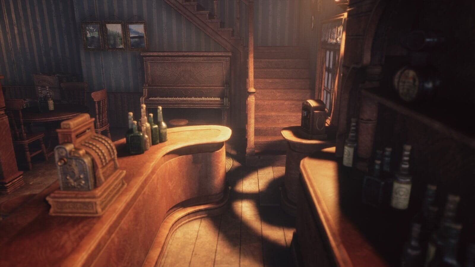 Western Town virtual production standing set — angle 14 on the L.A. & ABQ Castle Studios stage