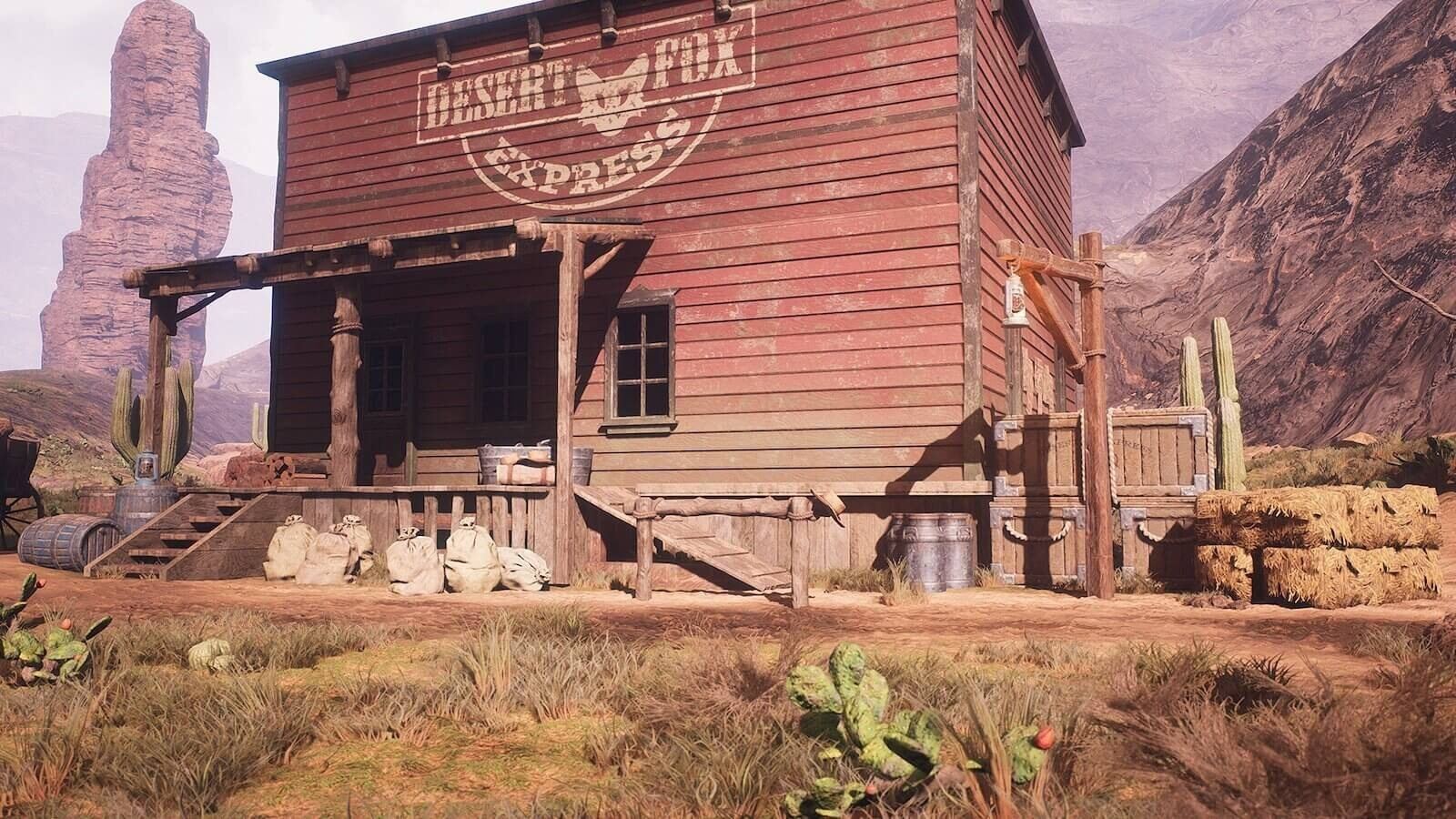 Western Town virtual production standing set — angle 17 on the L.A. & ABQ Castle Studios stage