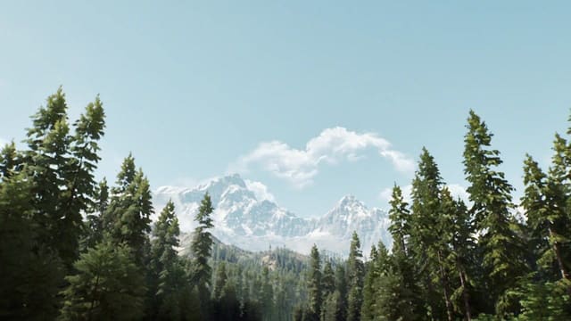 Mountain and Forest — Set demo, shot at L.A. & ABQ Castle Studios