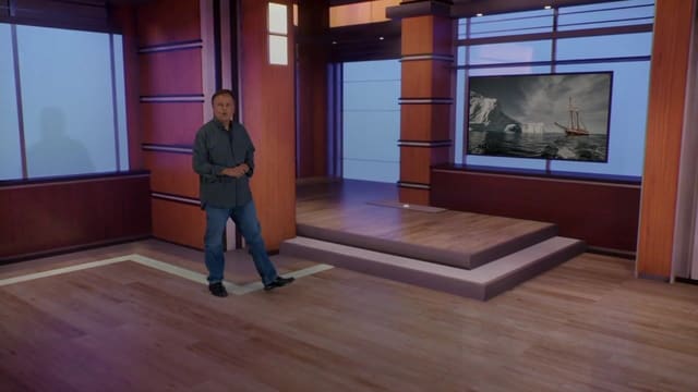 Studio Tour — Burbank stage, shot at L.A. & ABQ Castle Studios