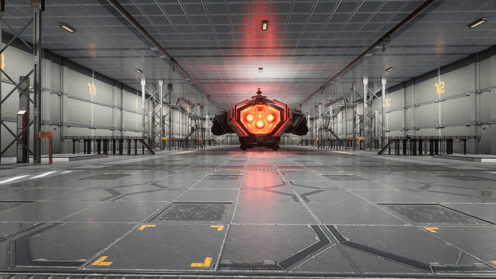 Spaceship Hangar Set Rental — L.A. & ABQ Castle Studios